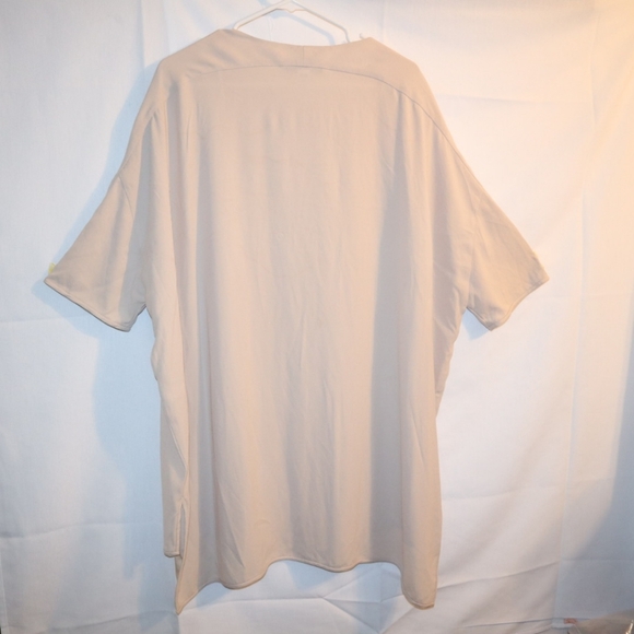 Diane von Furstenberg (DVF) Madera Dunic oversized mini dress in a neutral Sz S - Picture 4 of 10